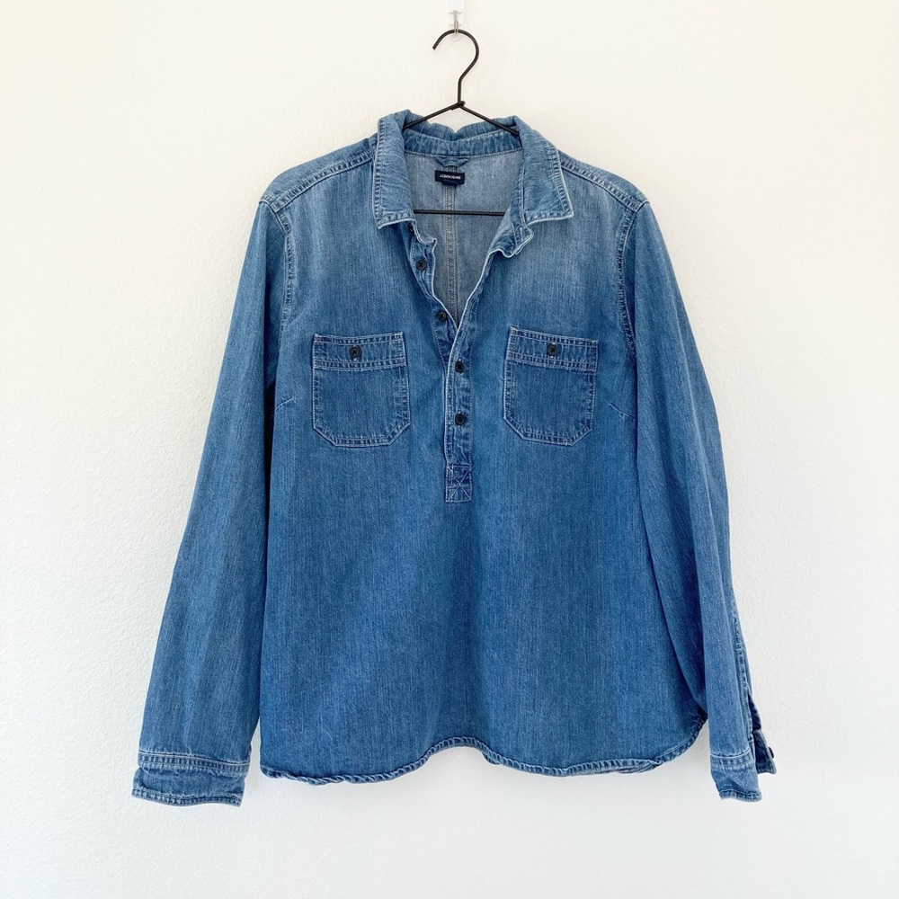 J.Crew Denim Popover